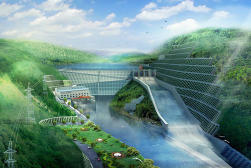 三山老挝南塔河1号水电站项目